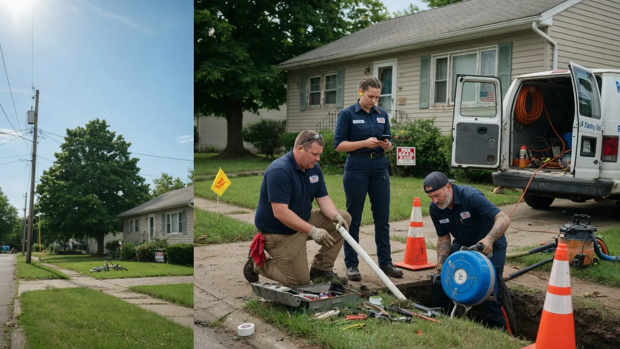 Sewer Line Repair in Dola, OH near me
